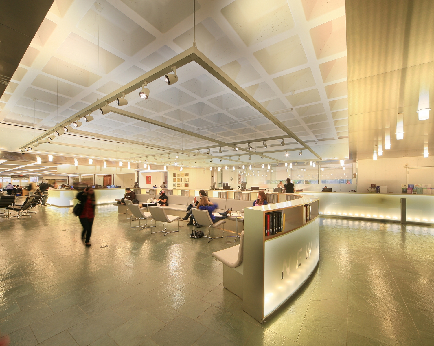 Axinn Library Hofstra University Bentel & Bentel Architects/Planners