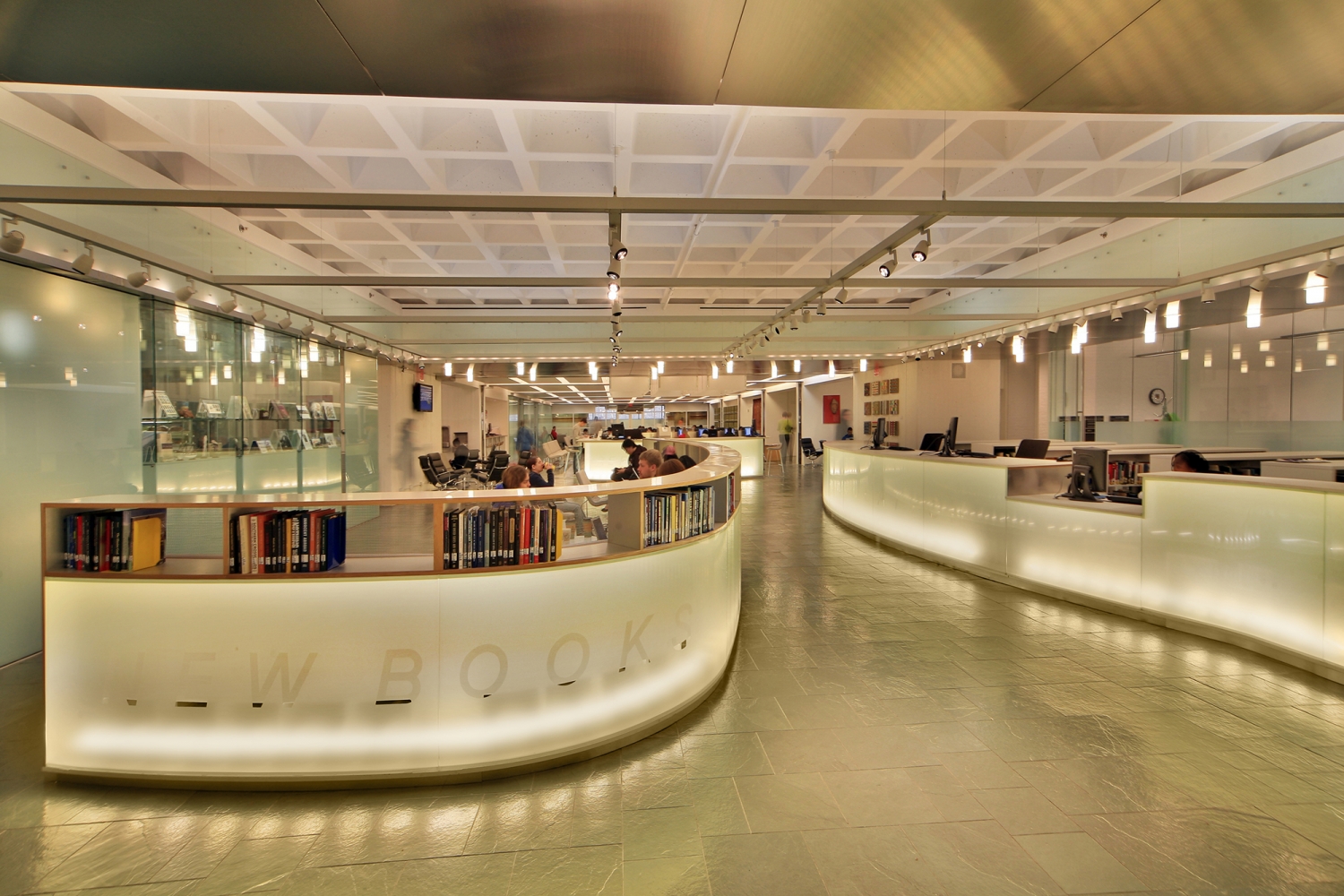 Axinn Library Hofstra University Bentel & Bentel Architects/Planners