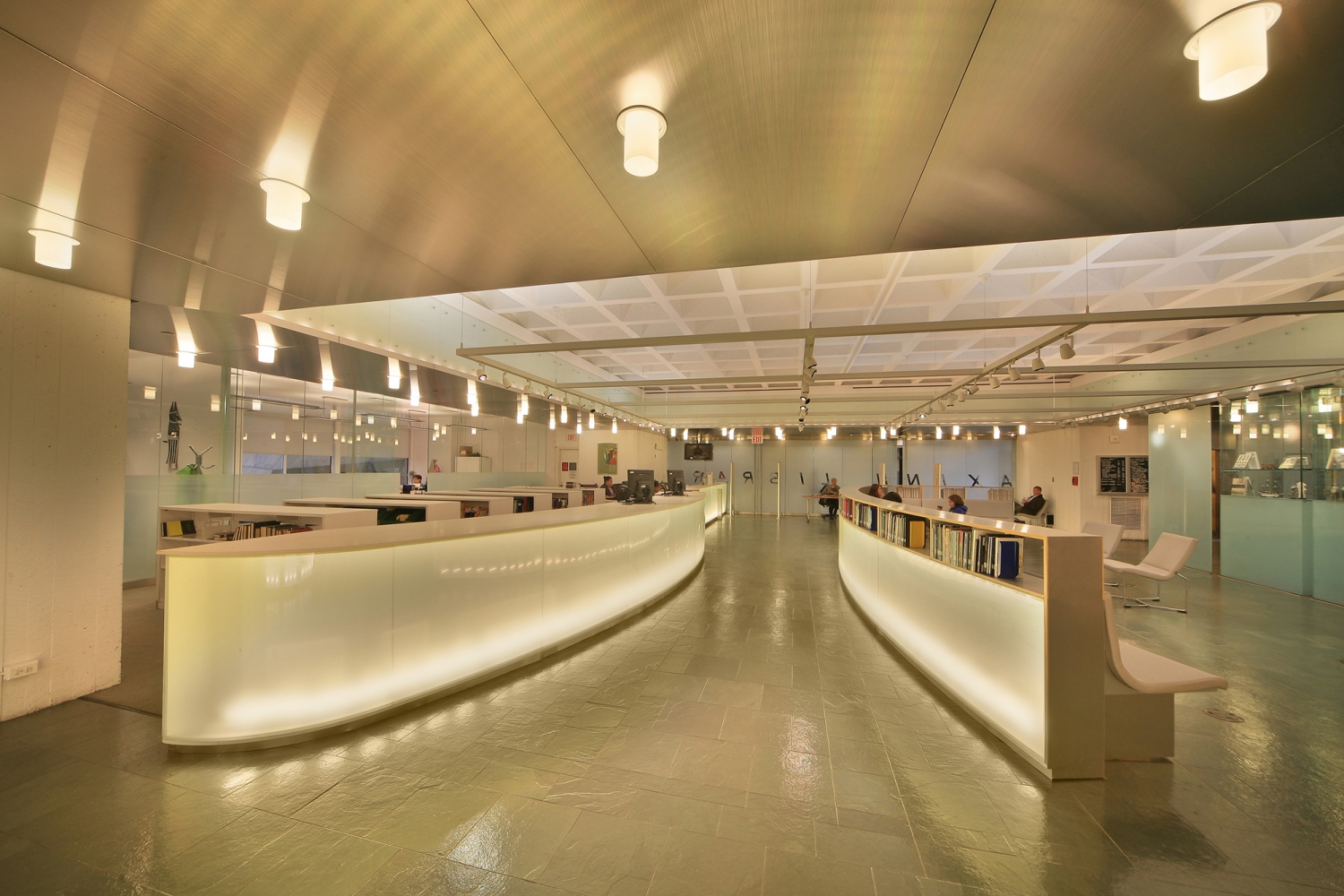 Axinn Library Hofstra University Bentel & Bentel Architects/Planners