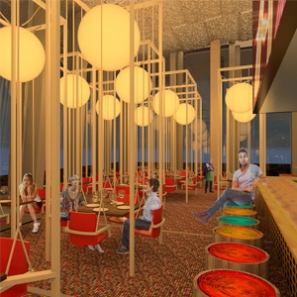 Project for a New Restaurant, Las Vegas NV