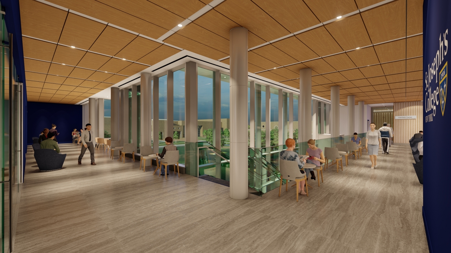 Saint Joseph's College Long Island Student Center Bentel & Bentel Architects/Planners A.I.A.