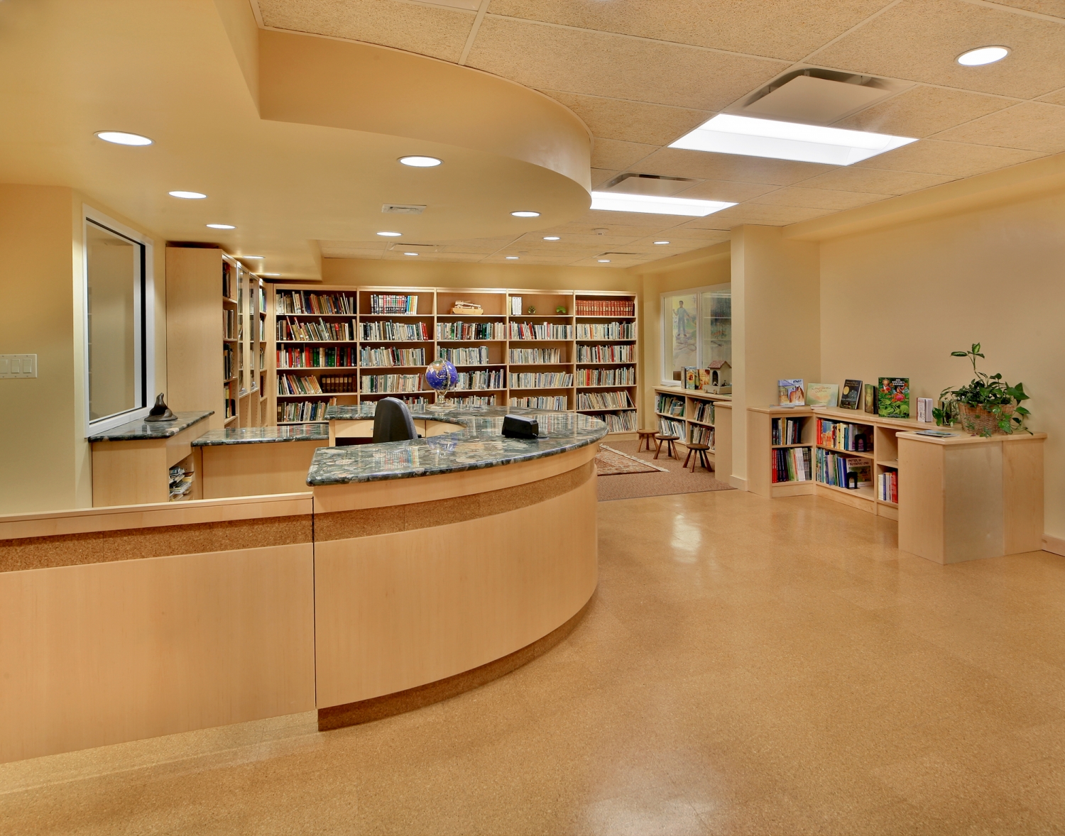 Miller Library Waldorf School Bentel & Bentel Architects/Planners A.I.A.