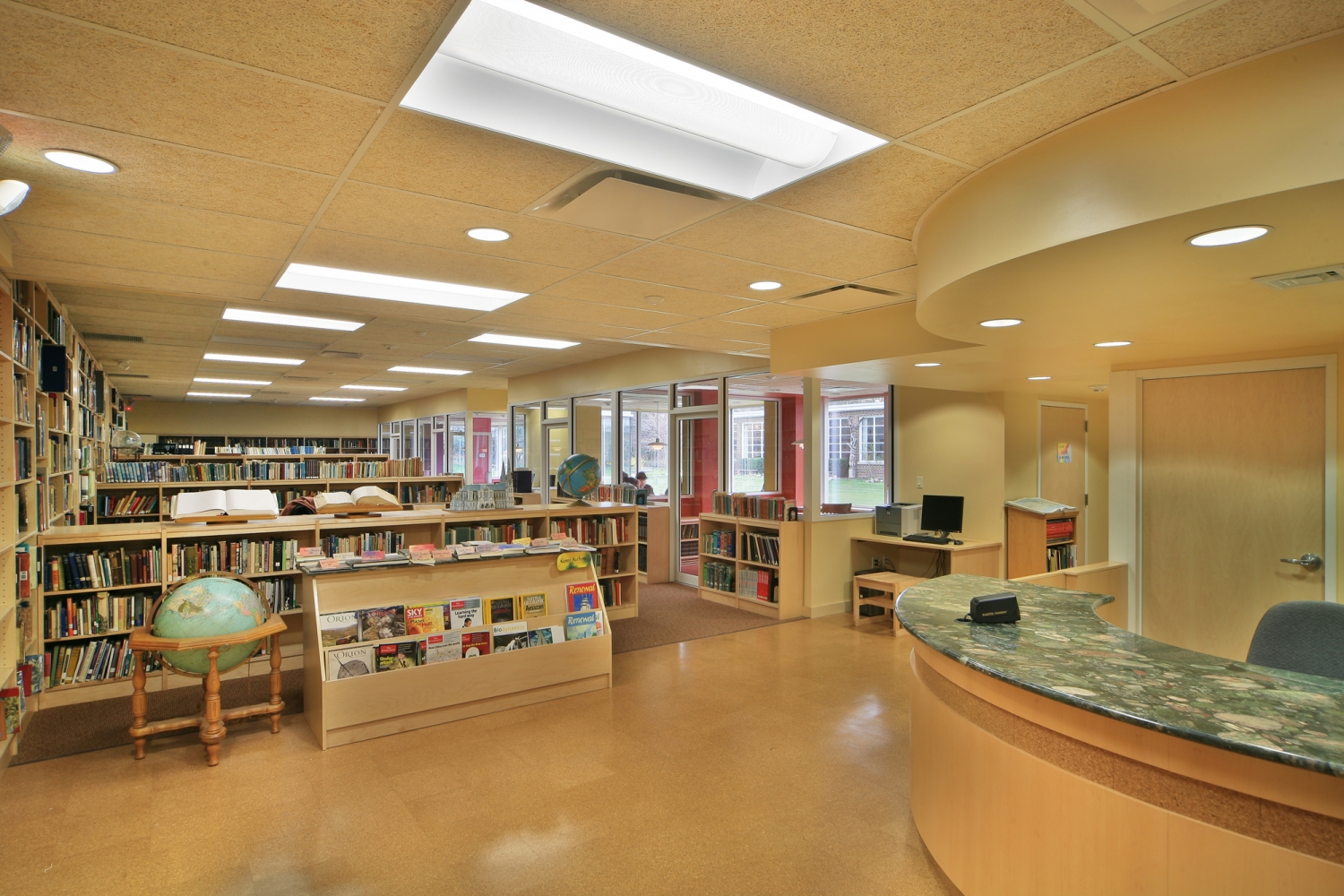 Miller Library Waldorf School Bentel & Bentel Architects/Planners A.I.A.